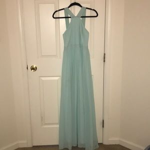 Floor length formal dress